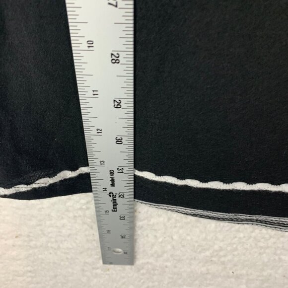 Dotti Women's V-Neck Lace Up Dahlia Stripe Black Swim Tank Cover Up‎ Size S NWT - Picture 6 of 9